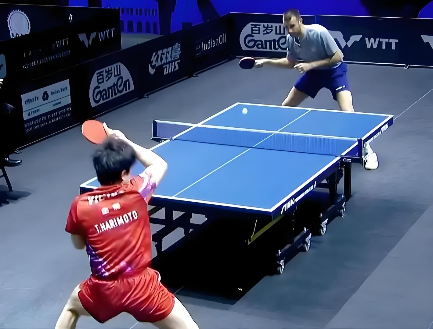奥地利乒乓球队完胜日本乒乓球队，张本智和绝境逆转